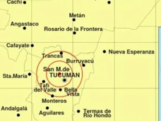 un sismo de magnitud 5 sacudio tucuman