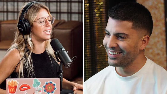 “Que se besen” y risas al aire, el momento viral de Nati Jota y Gastón Edul en Estados Unidos