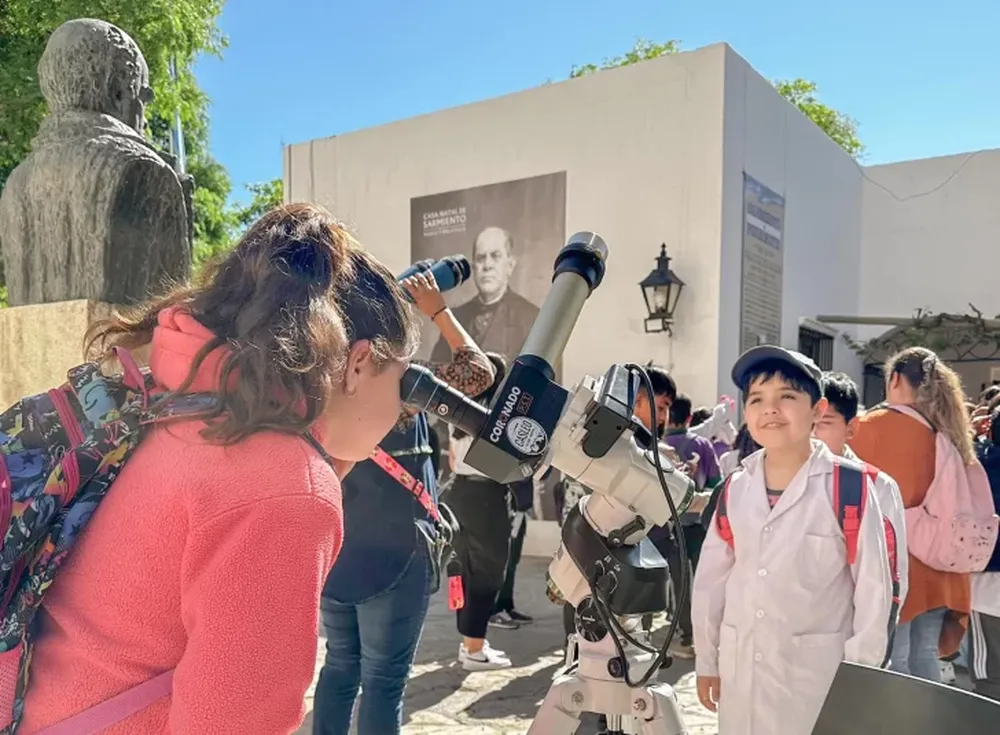 Nuevamente se conmemorará el Día de la Astronomía Nacional con actividades en la Casa de Sarmiento.