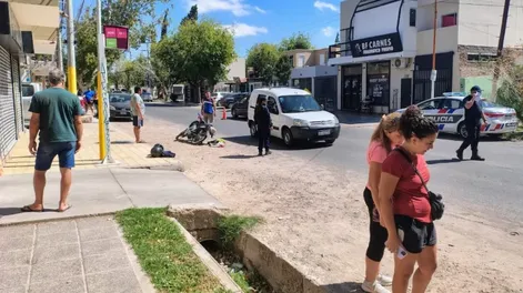Tres personas con lesiones graves por choques en moto
