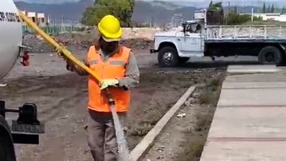 Avanza la obra de remodelación de la Plaza del Barrio Arenales, en Chimbas.