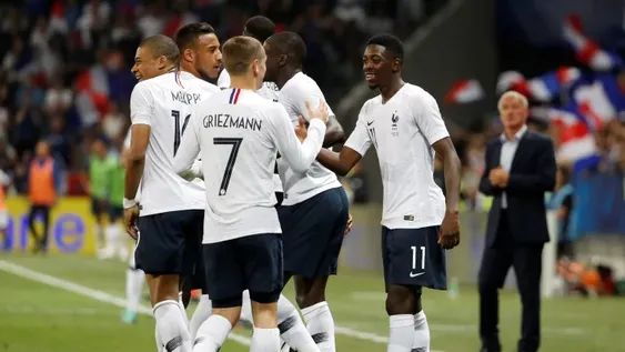 Francia y una buena performance para derrotar a Italia