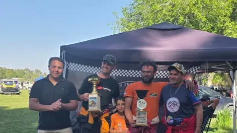 Diario de Cuyo | Premiación. En Cieneguita se realizaron los podios del rally sanjuanino.