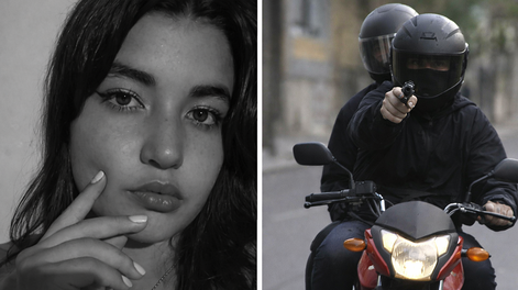 La joven Micaela Alfaro, baleada durante un asalto en Rawson, evolucionó en su estado de salud y pasó a una sala de terapia intermedia. Debe identificar a su agresor mediante una rueda de reconocimiento en los próximos días. Imagen editada con IA.&nbsp;