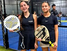 Presencia. San Juan se destacó en la segunda fecha de la Liga de Pádel de Menores en San Francisco. Presencia. San Juan se destacó en la segunda fecha de la Liga de Pádel de Menores en San Francisco.