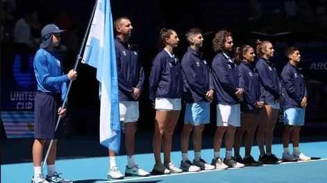 Histórico. El seleccionado de tenis de Argentina se instaló en los Cuartos de Final de la United Cup.