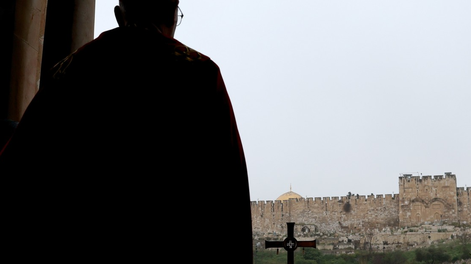 Israel no permitió que se de la misa de Ramos en la Basílica del Santo Sepulcro.&nbsp;