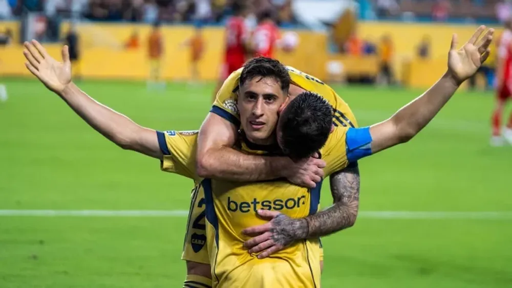 Fundamental. Miguel Merentiel es clave en el esquema ofensivo de Boca que este domingo recibe a Talleres.