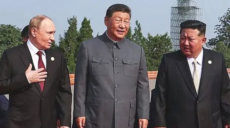 LAS POSTALES CHINAS mostraron un orden asiático en base a liderazgo, consenso y poderío, que contrasta con el desorden occidental provocado por Donald Trump.