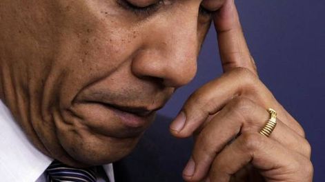 Obama secó lágrimas