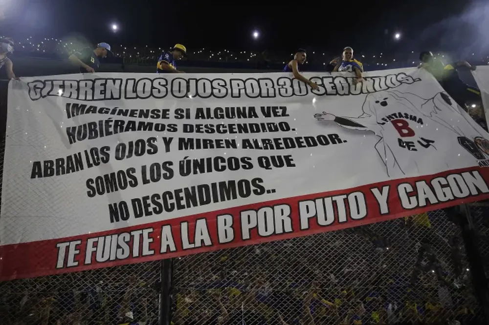 “Cierren los ojos…”: los hinchas de Boca le dedicaron una bandera a Gallardo