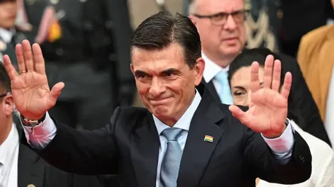 Rodrigo Paz Pereira, flamante presidente de Bolivia.