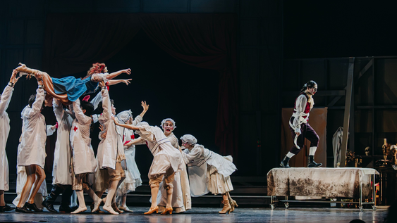 Moliendo a Molière dejó un muy buen recuerdo para el público y para el máximo coliseo provincial. (Fotos gentileza Teatro del Bicentenario)