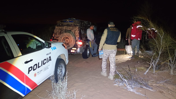 Familia perdida por más de 24 horas.