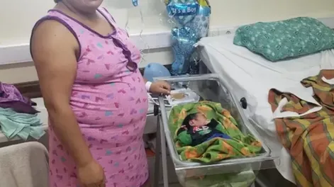 Tuvo su séptimo hijo varón y quiere que el padrino sea Alberto Fernández
