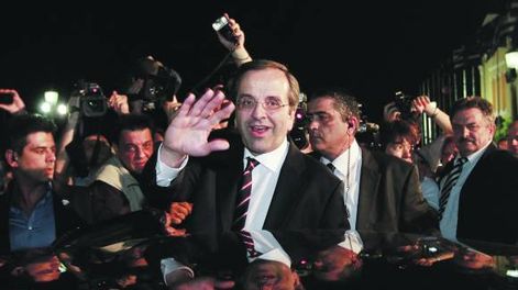 Triunfo conservador  en comicios griegos