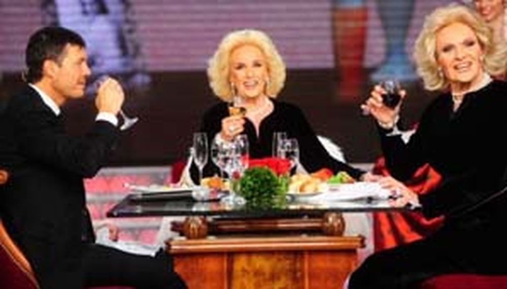 Marcelo Tinelli cenó con Mirtha y fue lo más visto en televisión