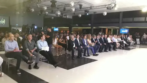 Los ganadores de la fiesta del deporte, terna por terna