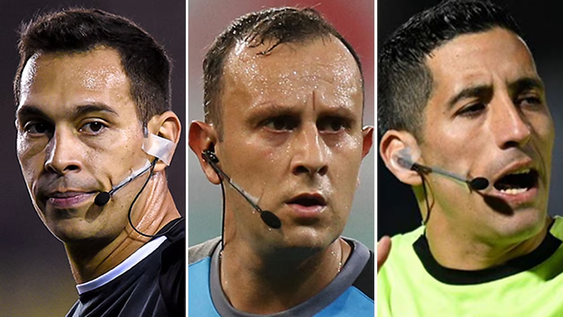 Facundo Tello, Darío Herrera y Yael Falcón Pérez fueron elegidos por la FIFA para impartir justicia en el próximo Mundial.&nbsp;