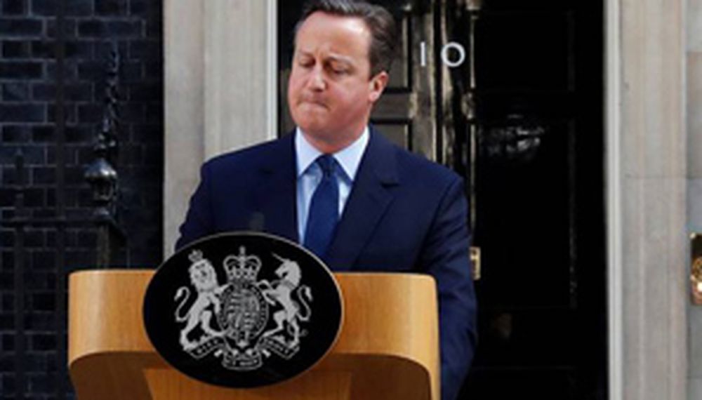 Tras la victoria del Brexit, renunció Cameron