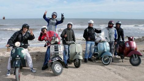 Campeones de las motos Vespa