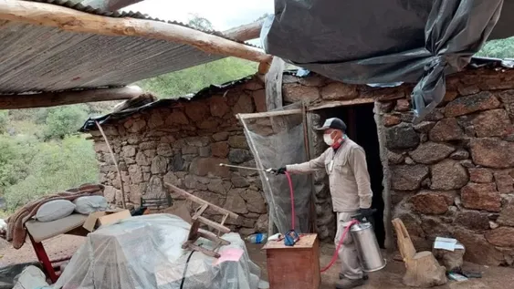 Operativo contra vinchucas y mosquitos