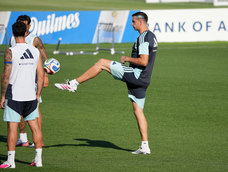 Entrenamiento Selección Argentina. Entrenamiento Selección Argentina.
