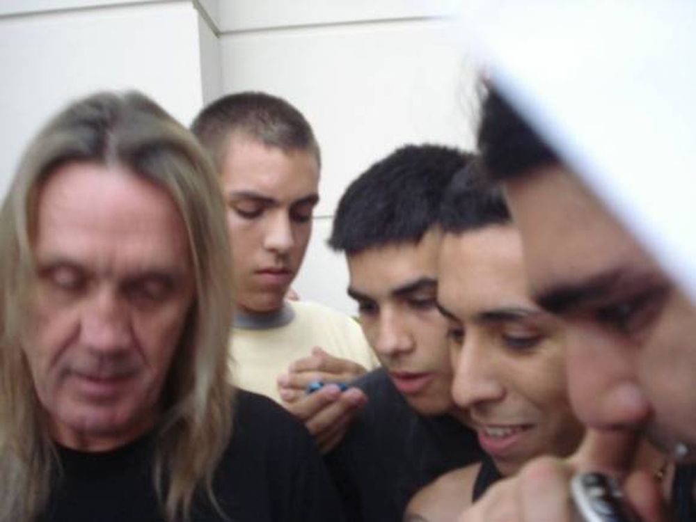 Alejandro Splitz y Nicko McBrain