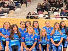 Medallas. Los sanjuaninos empezaron bien en Rafaela dentro del Campeonato Argentino de Pista.