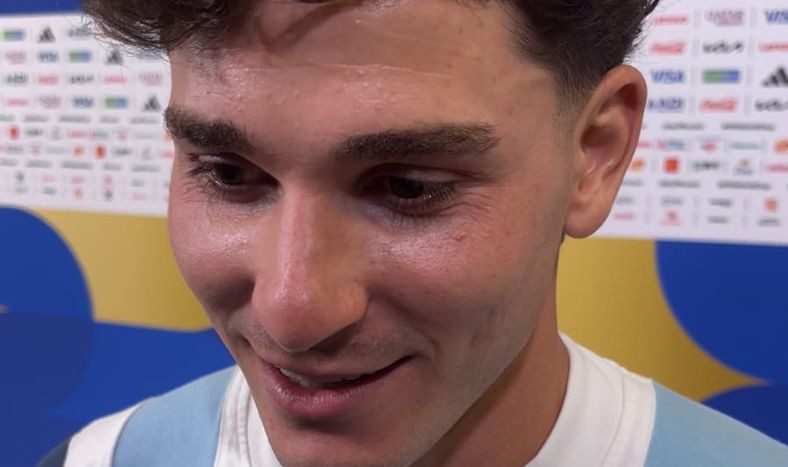 Julián Álvarez a Diario de Cuyo, tras su golazo ante Suiza: Tomé la decisión de patear y parece que fue buena