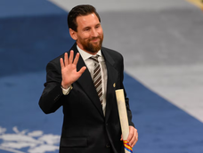 Lionel Messi recibió un importante premio en Oviedo, España.