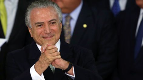 Michel Temer: “Es necesario tener confianza en la democracia brasileña”