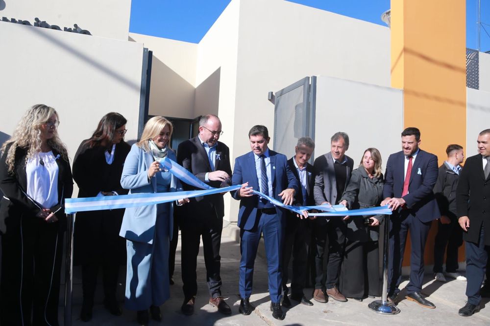 Orrego en la inauguración del nuevo CIC.
