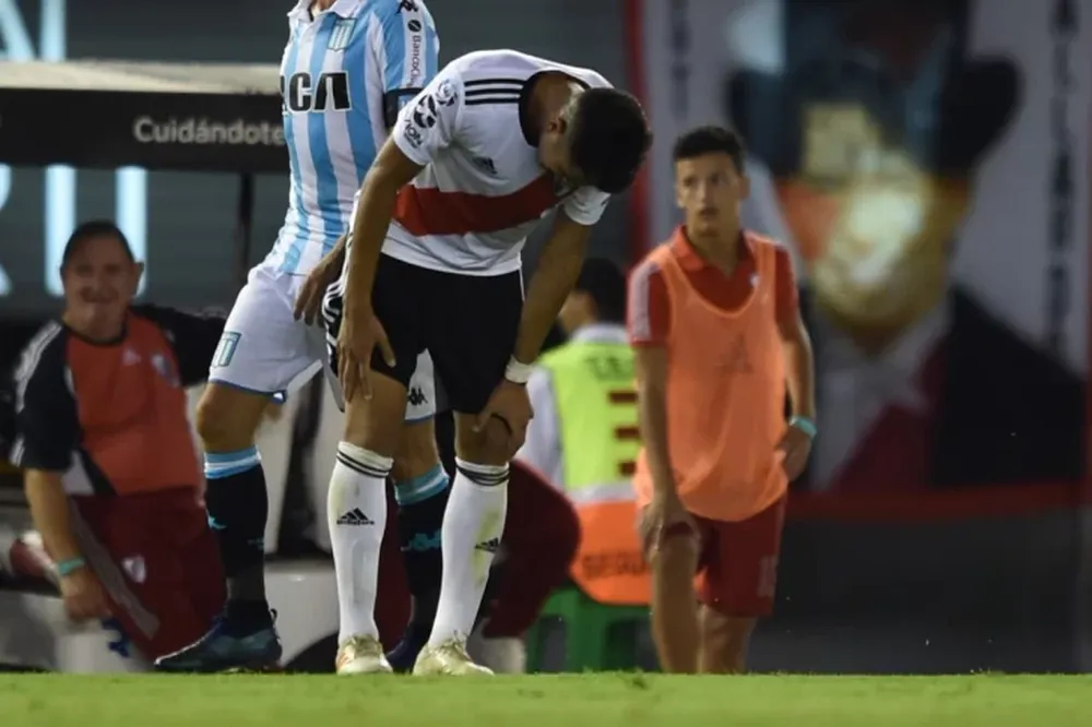 Exequiel Palacios se fracturó y tendrá más de un mes de recuperación