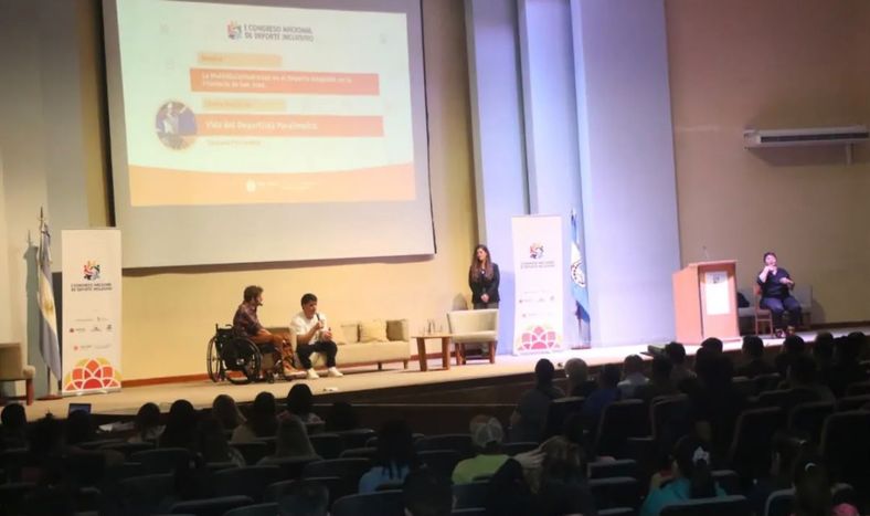 Nuevamente San Juan será sede del Congreso Nacional de Deporte Inclusivo.