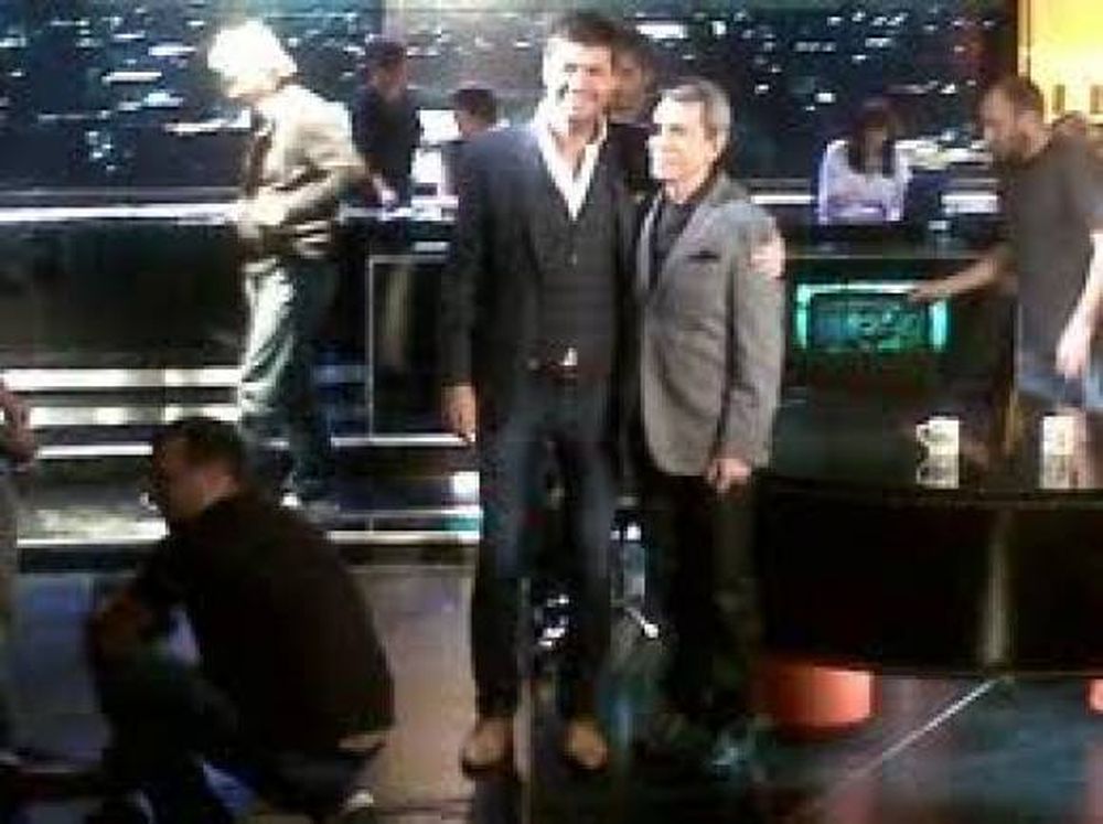 La entrañable relación con Tinelli