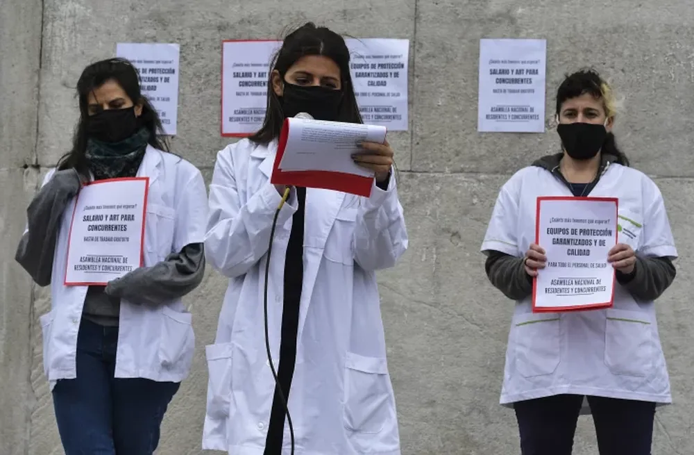 El día con más casos y muertes en la Argentina