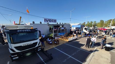 La presentación de Iveco y Ficamen en la Expo San Juan Minera