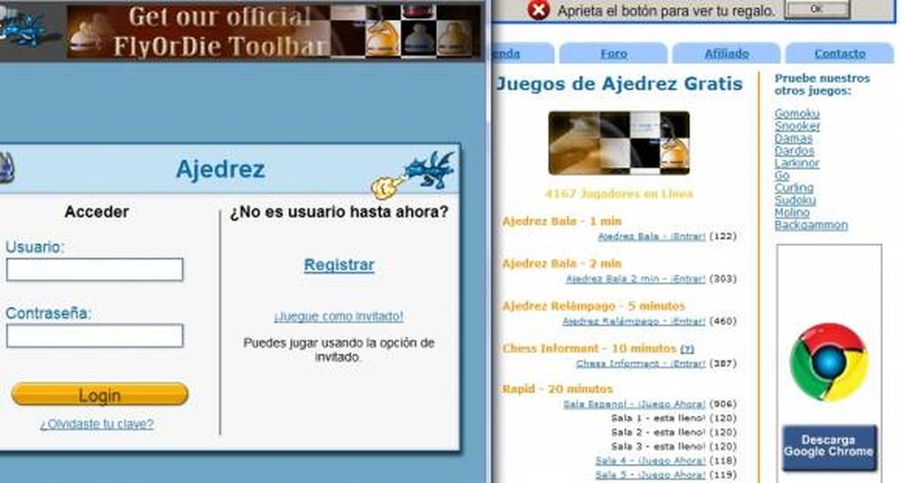 Jugando al ajedrez online