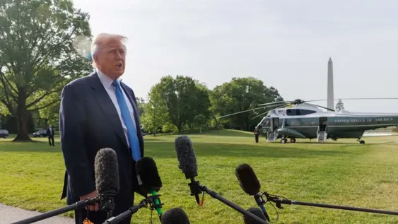 Donald Trump dijo que no descarta una guerra con Nicolás Maduro