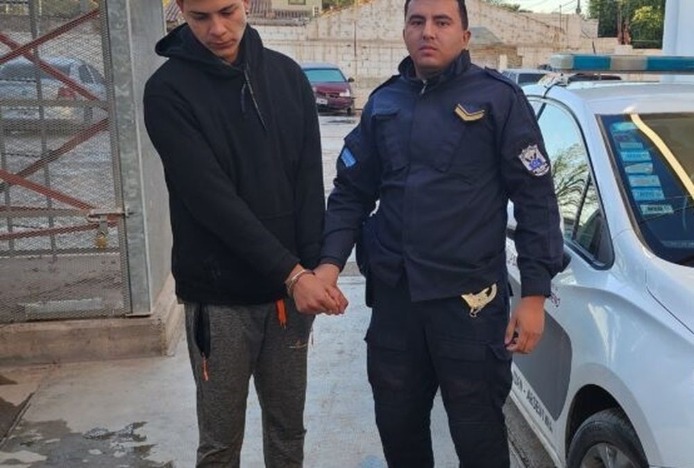 Lo filmaron robando una bicicleta y lo detuvieron en su casa