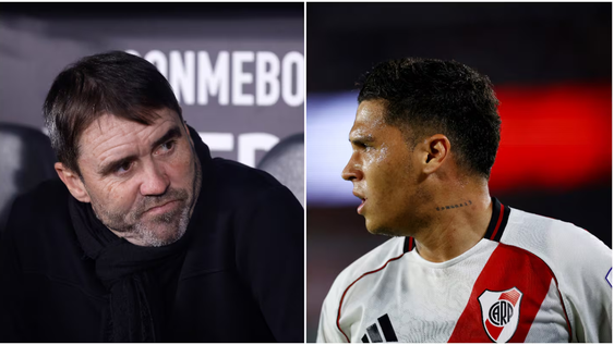 la provocativa reaccion de juanfer quintero a un posteo con una declaracion de coudet sobre la derrota de river