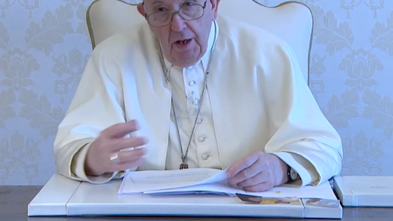 Francisco envió un mensaje a la Argentina por la fiesta de la Virgen de Luján