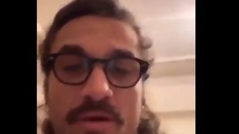 Daniel Osvaldo cargó contra un periodista con un mensaje violento y discriminatorio