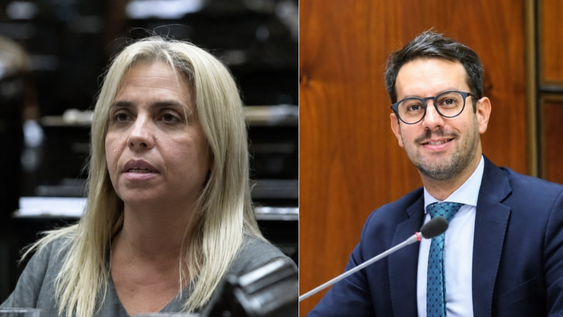 Nancy Picón y Carlos Jaime.