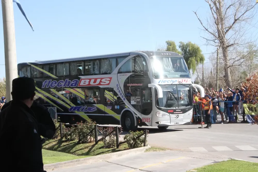 Llegó Boca y así fue recibido por los fanáticos
