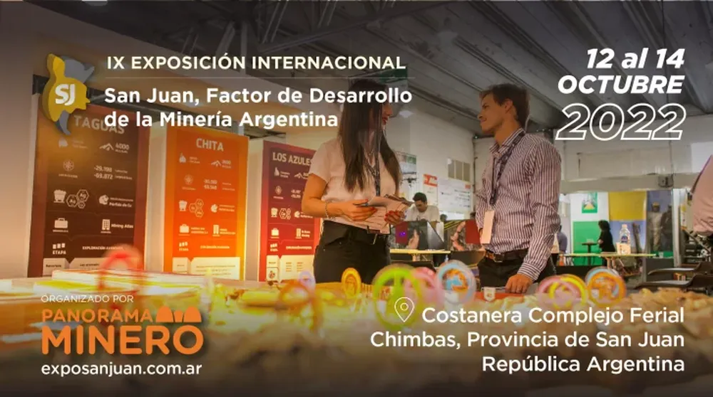 San Juan Tierra Minera y la expo de Panorama Minero unen fuerzas del 12 al 14 de octubre