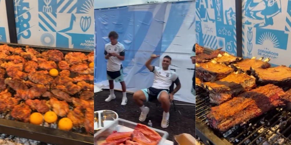 Asado de la Scaloneta.