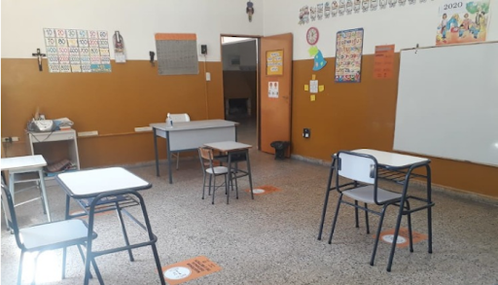 San Luis: retomaron las clases presenciales “con regreso voluntario” en 12 escuelas