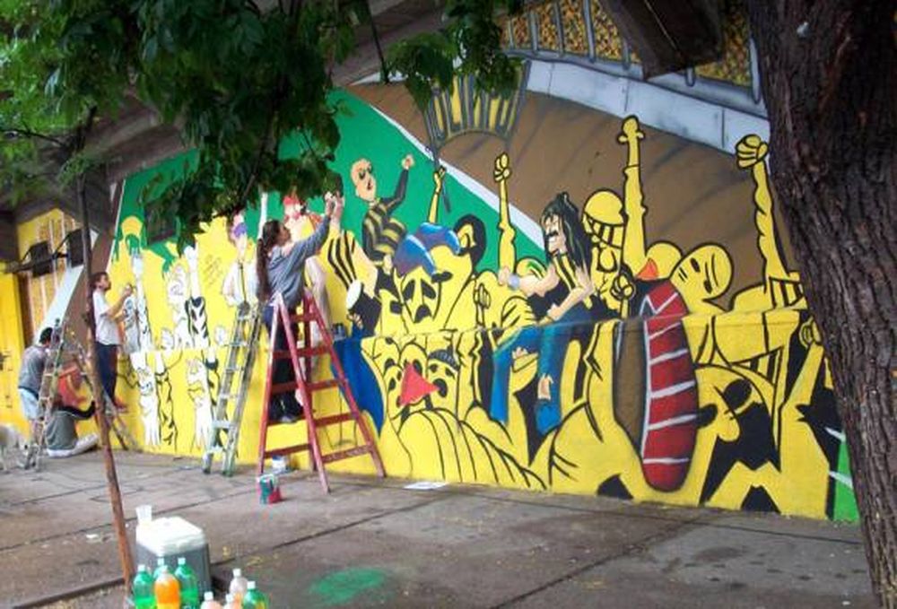 “Los Muraleros” de Bahía Blanca